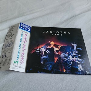Casiopea 「CASIOPEA LIVE」 フュージョン系名盤 紙ジャケット完全生産限定盤
