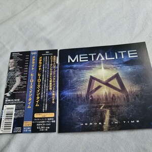 Metalite 「HEROES IN TIME」 北欧メロディック・メタル系名盤