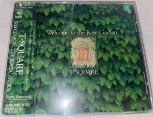 ★T-SQUARE スクェア CD WELCOME TO THE ROSE GARDEN 傷多★