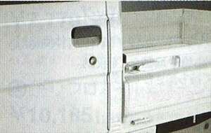 ハイゼットトラック ドアエッジモール（ステンレス） 2本で１セット ダイハツ純正部品 パーツ オプション