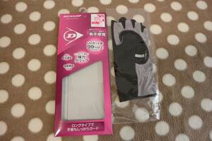 * new goods unused tennis glove M size left hand for * black *