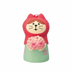 新品☆コンコンブル ねこずきん　桜　