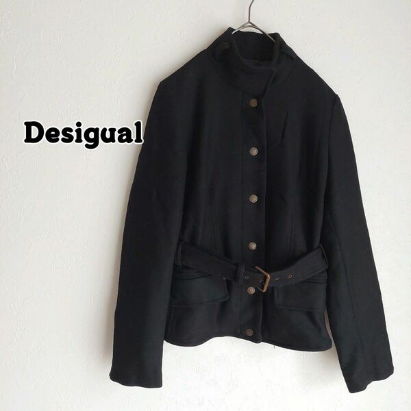 Desigual ジャケット デシグアル ブラック 1658