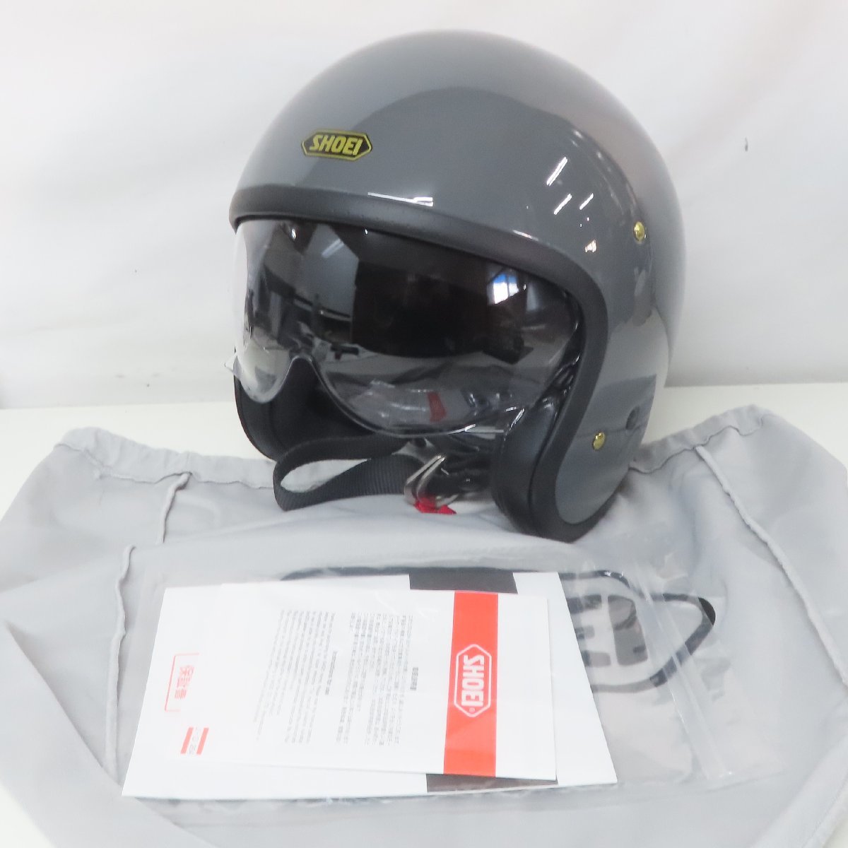 シールド➹ 中古 SHOEI ジェットヘルメット L size fbMRp-m61435573586