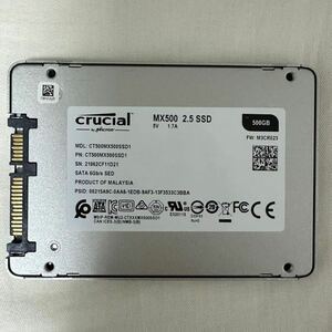 Crucial CT500MX500SSD1 2.5inch SSD SATA 500GB