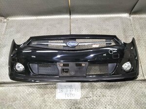 ★RC1 スバル　R2　R　純正　フロントバンパー Fバンパー　フォグ付　5770 4KG 060　32J オブシディアンブラック 黒★