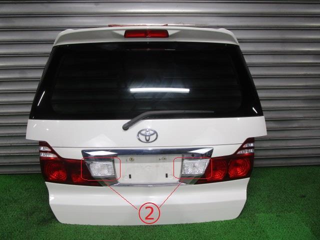 3個セット・送料無料 TOYOTA アルファード ANH15W リアゲート