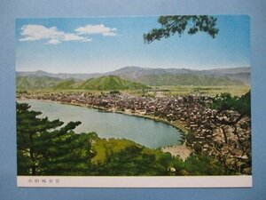 b4202福井県小浜市街全景絵葉書