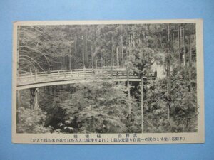 b4525高野山極楽橋絵葉書