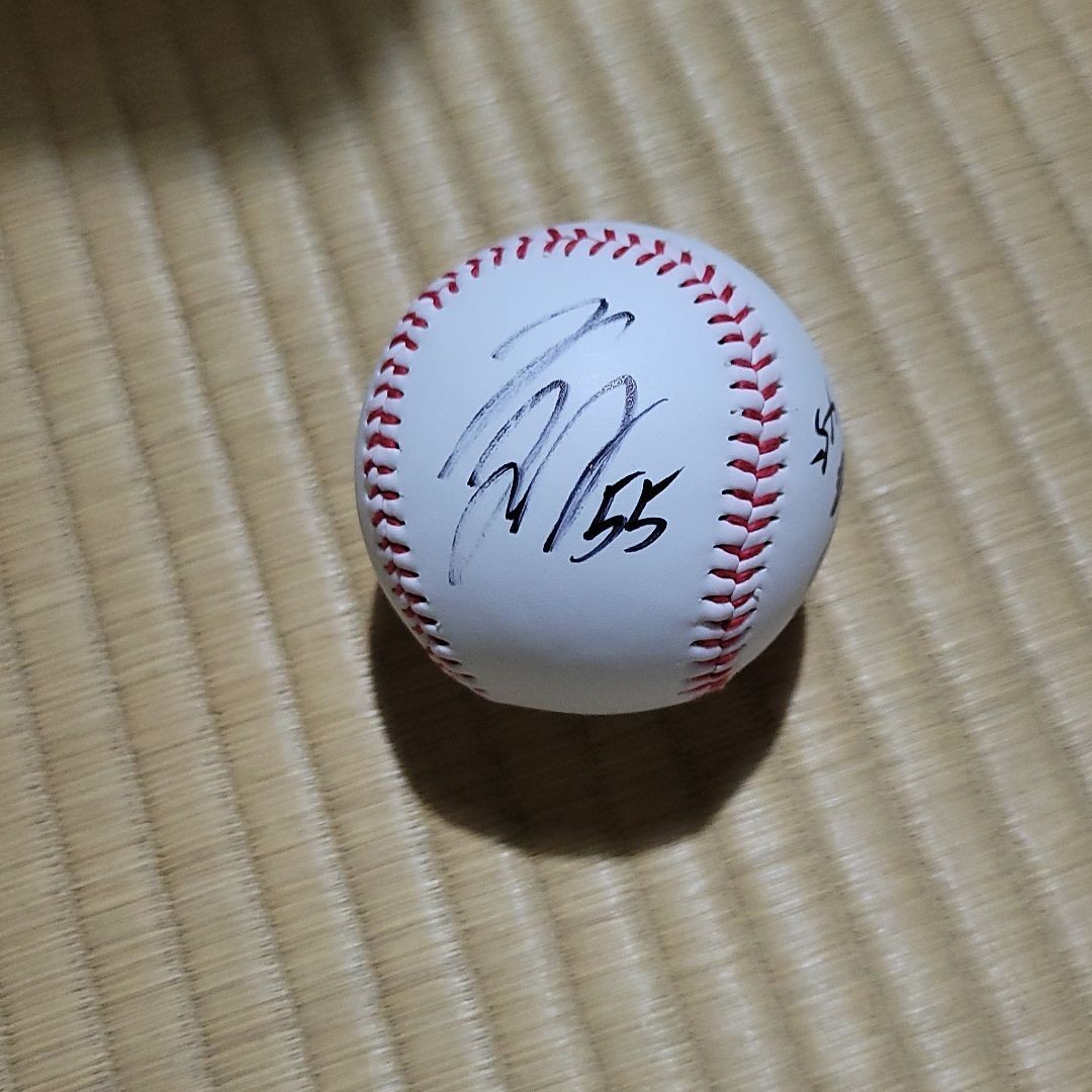 ヤフオク! -直筆サイン・ボールの中古品・新品・未使用品一覧