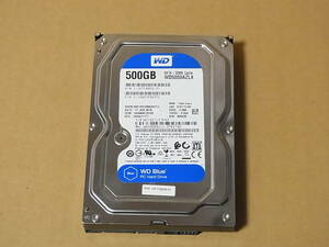 ■FUJITSU■WD Blue WD5000AZLX 500G SATA600 7.2K 32M 使用短■ ① (IH947S)