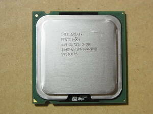 ◆Intel Pentium4 660 SL7Z5 3.60GHz/2M/800/04B Prescott LGA775 HT対応 (Ci0220)