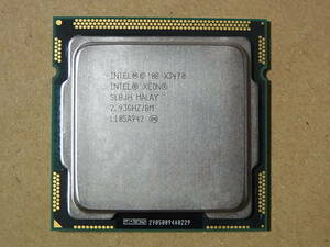 ◎Intel Xeon X3470 SLBJH 2.93GHz 8MB Lynnfield LGA1156 4コア 8スレッド (Ci0450)