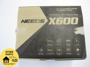 アイキープ　NEEDS　X600　前後2カメラ　ドライブレコーダー　未使用品