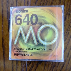  unopened goods Konica MO disk 640MB