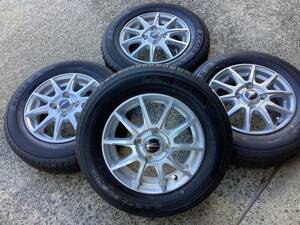 M5976 SCHNEIDER 未使用 13インチ 4J +42 100/4H ＆145/80R13 未使用 夏タイヤ 4本 軽自動車に！