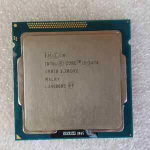 速達 送料無 ★ CPU Intel Core i5-3470/SR0T8/3.20GHz～3.60GHz /4コア/4スレッド/LGA1155 ★動作確認済 C223b