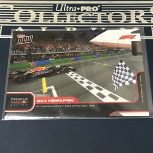 2022 F1 Topps Now　Max Verstappen Red Bull Astonishing victory in front of the Dutch fans カード　即決