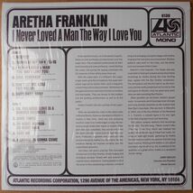 ■新品■Aretha Franklin アレサ・フランクリン/i never loved a man the way i love you(LP)_画像2