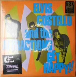 ■新品■Elvis Costello エルヴィス・コステロ/get happy!!(2LPs)