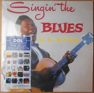 ■新品■B.B. King B.B. キング/singin' the blues(LP) カラー(RED)レコード