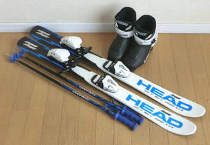 ## free shipping # prompt decision # head /HEAD# for children carving skis 4 point set # board 97/ shoes 18.5#WAX settled ##