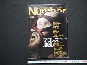 ｆ▼▼　スポーツグラフィックナンバー　Number　平成5年5月5日発行　天龍源一郎　長州力　アントニオ猪木　/K100