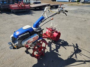 【宮城 AGM】イセキ 管理機 KK70 丸山 土壌消毒機 MI-407 農機具 ヤフオク 東北 岩手 宮城