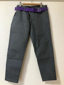 新品未使用 RYU リュー パンツ ベルト 紫 変型