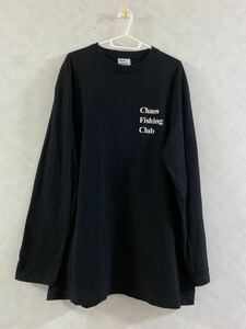 Chaos Fishing Club CONGRATS L/S TEE サイズXL カオスフィッシングクラブ ロンT 長袖Tシャツ