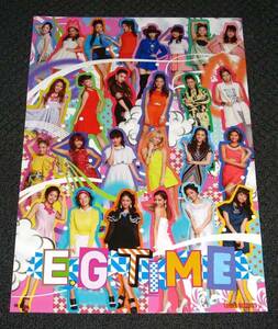 E-girls [E.G. TIME] 非売品ポスター タワレコ限定