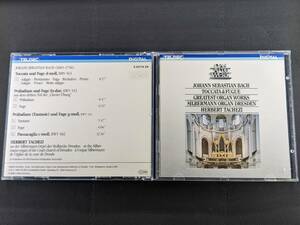 CD　希少「Bach、Herbert Tachezi、Greatest Organ Works (8.43119 ZK)」TELDEC、バッハ、ヘルベルト・タヘツィ、オルガン　管理F