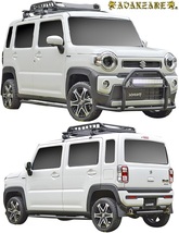 【M's】SUZUKI HUSTLER MR52S MR92S (2020y-) 4X4 AVANZARE サイドガードバー LR ／／ アヴァンツァーレ エアロパーツ サイドパイプ 社外品_画像3