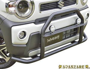 【M's】SUZUKI ハスラー MR52S MR92S (2020y-) 4X4 AVANZARE LEDワークライト A-type (丸形) アヴァンツァーレ エアロ LEDランプ LEDフォグ