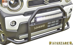 【M's】スズキ ハスラー MR52S MR92S (2020y-) 4X4 AVANZARE LEDワークライト C-type (長方形) アヴァンツァーレ エアロ パーツ カスタム