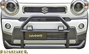 【M's】SUZUKI ハスラー MR52S MR92S (2020y-) 4X4 AVANZARE LED ワークライト Bタイプ (四角形) アヴァンツァーレ エアロパーツ カスタム