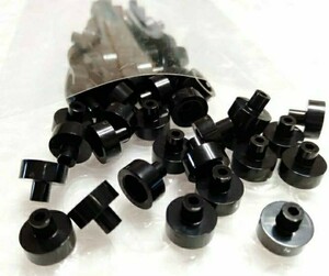 50 шт 1×1 чёрный LEGO Lego не собранный не использовался детали детали 