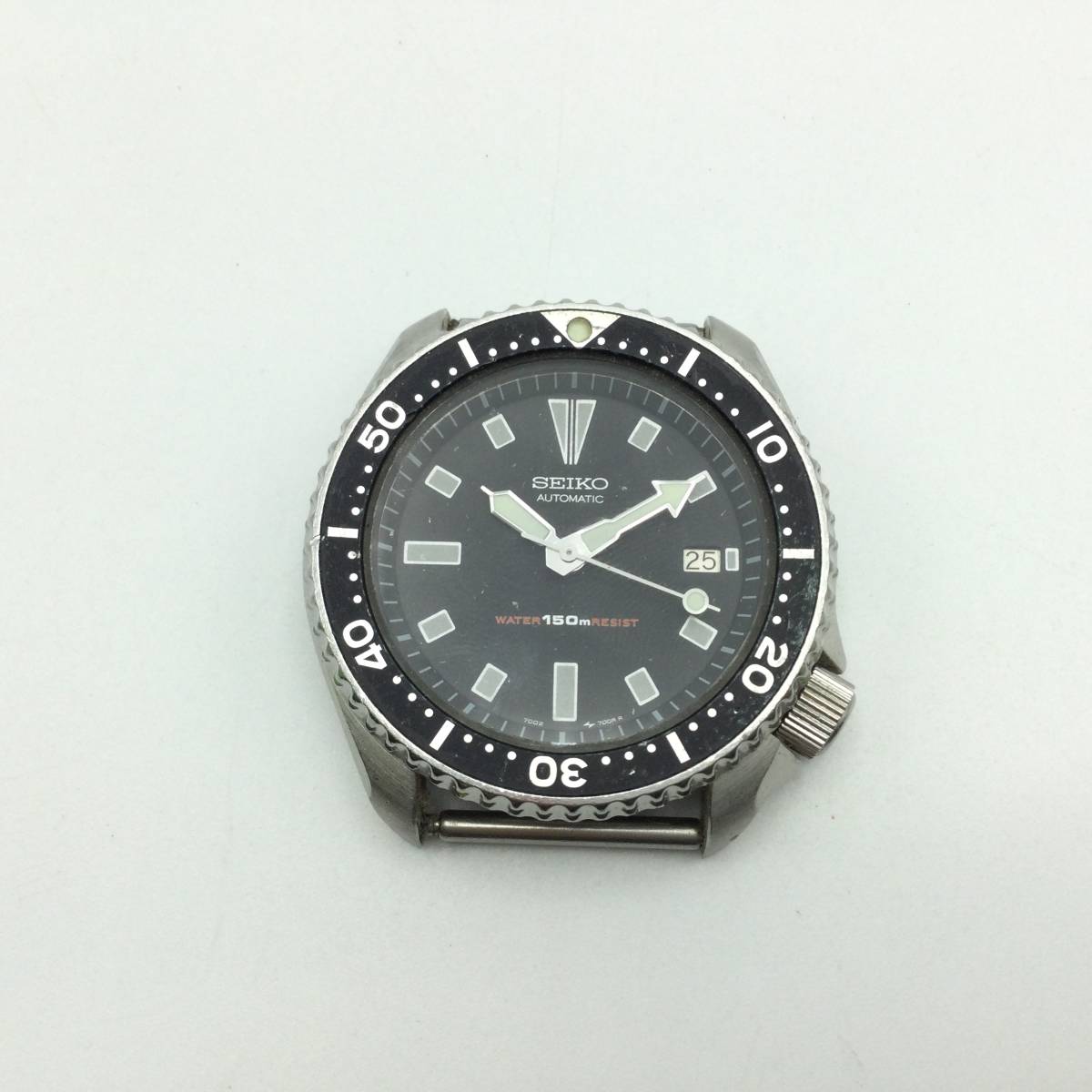 全3色/黒/赤/ベージュ ☆SEIKO スキューバ ダイバー 自動巻 7002-7000