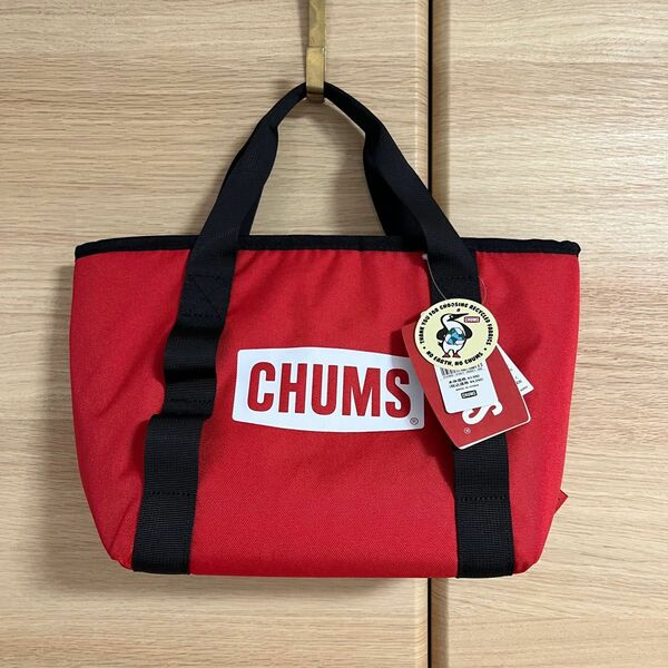 CHUMS チャムス ソフトクーラートートバッグ レッド 保冷バッグ 未使用品