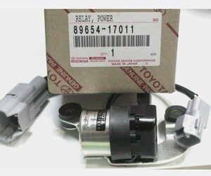 【トヨタ純正新品】TOYOTA 未使用品 ★超希少品★ MR-2 SW20 パワステリレー 89654-17011 1989/12-1999/8 パワステ 定番トラブル