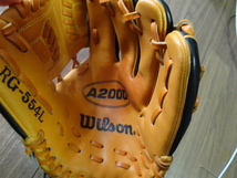 美品　ウィルソン Wilson A2000 軟式 RG-554L 内野手用 グラブ グローブ _画像3