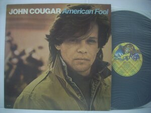 ■ LP 　JOHN COUGAR MELLENCAMP ジョン・クーガー・メレンキャンプ / AMERICAN FOOL アメリカン・フール US盤 RIVA RVL 7501 ◇r50301