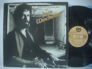 ■ LP 　JESSE WINCHESTER ジェシ・ウィンチェスター / A TOUCH ON THE RAINY SIDE 雨のように優しく US盤 BEARSVILLE BRK 6984 ◇r50301