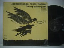 ■ 輸入ドイツ盤 LP 　TOMASZ STANKO QUINTET / JAZZMESSAGE FROM POLAND トーマス・スタンコ ポーランド・ジャズ 1972年 JG 030 ◇r50314_画像1