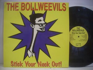 ● 輸入USA盤 LP THE BOLLWEEVILS / STICK YOUR NECK OUT! シカゴパンク メロコア 1994年 DSR 20 ◇r50317