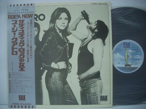 ■ 帯付 ダブルジャケット LP 　スージー・クアトロ / サディスティック・ロックの女王 SUZI QUATRO 1973年 ◇r50322