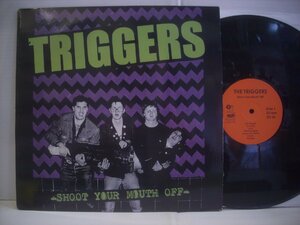 ● 輸入USA盤 LP THE TRIGGERS / SHOOT YOUR MOUTH OFF ザ・トリガーズ シュートユアマウスオフ ポートランド産パンク 2003年 ◇r50327