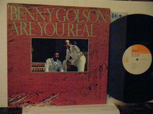 ▲LP BENNY GOLSON ベニー・ゴルソン CURTIS FULLER / ARE YOU REAL アー・ユー・リアル 国内盤 CBSソニー 25AP-796◇r50318