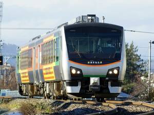 鉄道写真　東日本旅客鉄道（JR東日本）　HB-E300系　リゾートあすなろ　Lサイズ