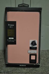 ■LEPLUS/ルプラス■dtab Compact■ｄ-01J■一枚革PUレザーケース■Primo■ピンク■未使用品■